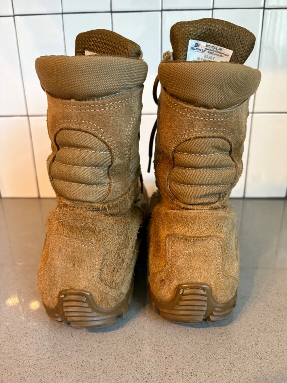 Belleville 533ST steel toe assault combat boots - Unisex - men’s 6 / women’s 8